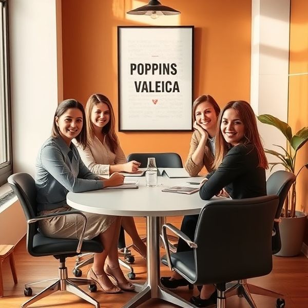 Equipo de consultores de García & López en su oficina de Valencia
